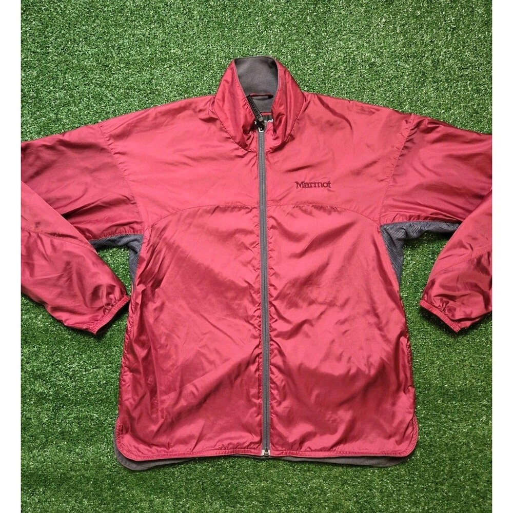 Marmot Nylon Full-Zip Jacket – Burgundy – Women’s Medium